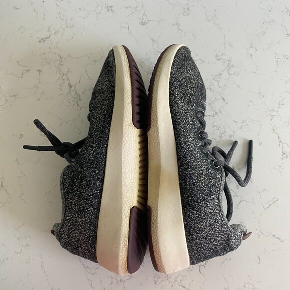 Allbirds Women’s Wool Runner Mizzles Gray Sneakers Size 9 1119 NV1 Merino Wool - Picture 9 of 14